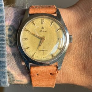 ( Przedmiot Sprzedany ) Alpina Vintage cal. 592 z lat 50-tych