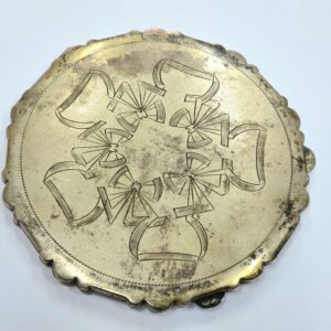 ( Przedmiot Sprzedany ) Srebrna Pudernica Imago Artis